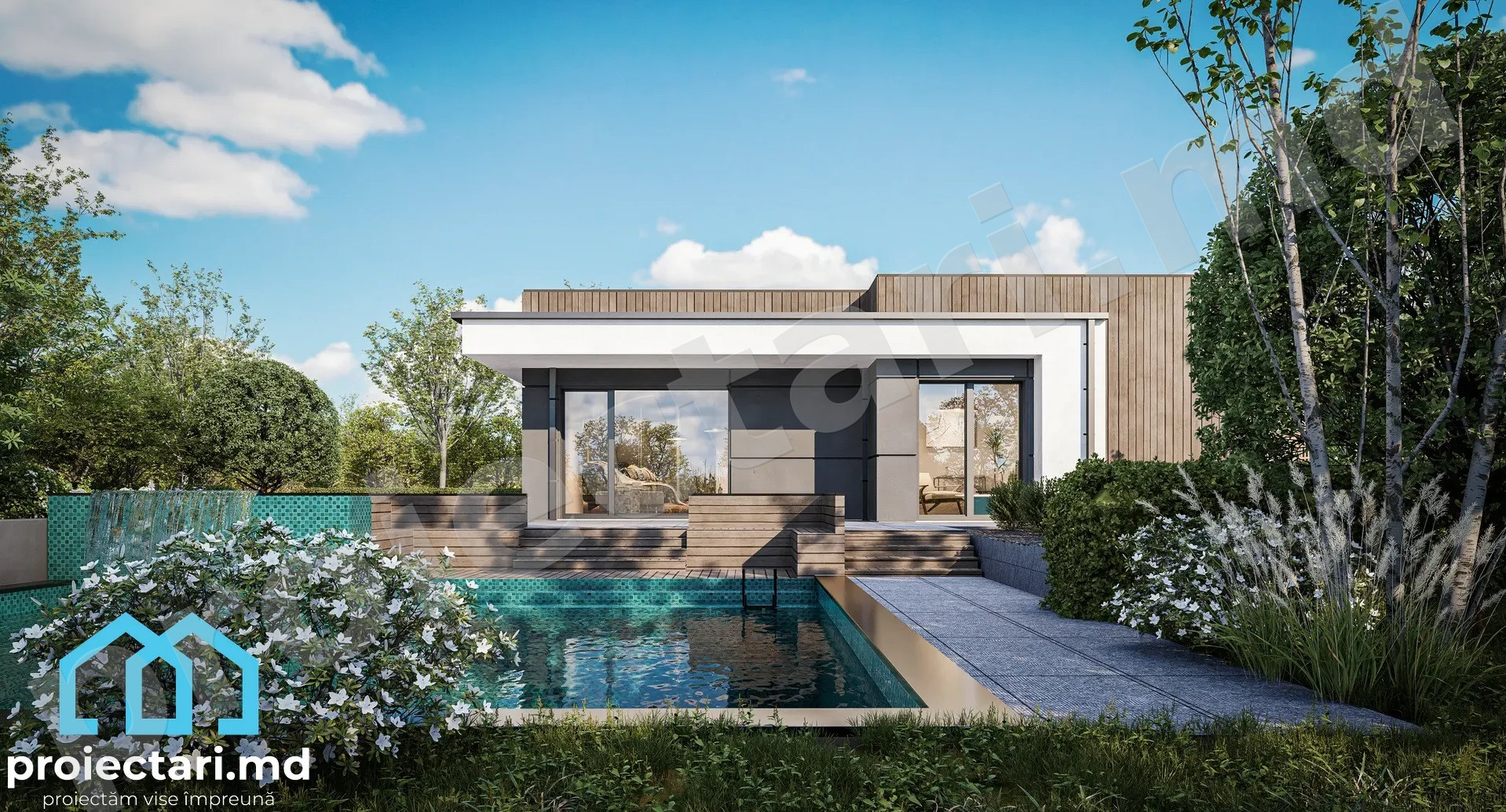 cost constructie casa acoperis drept