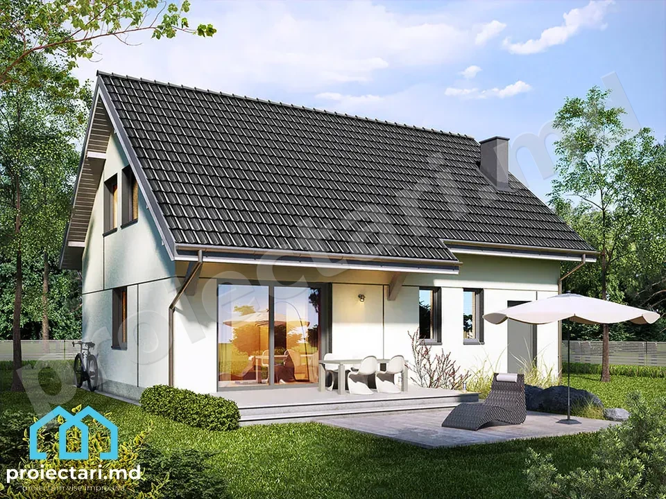 Proiecte Case cu Mansardă Mare: Oferind Vederi Spectaculoase și Aerisire