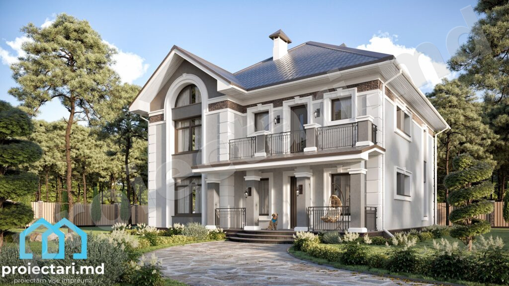 Casă modernă cu etaj 210m²