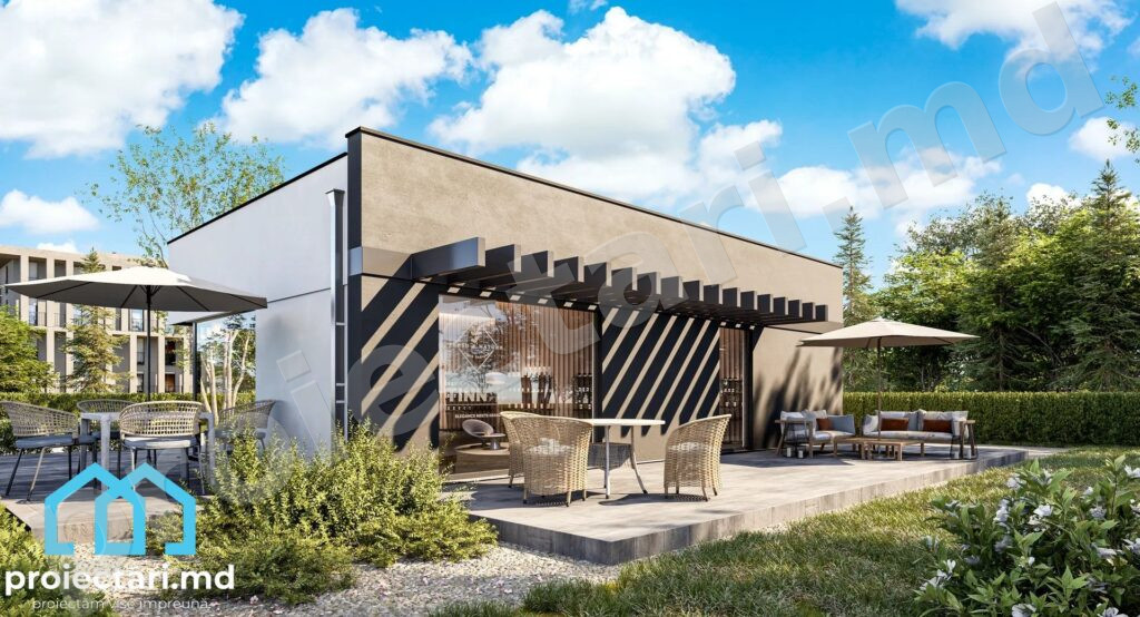 Design cafenea mică modernă