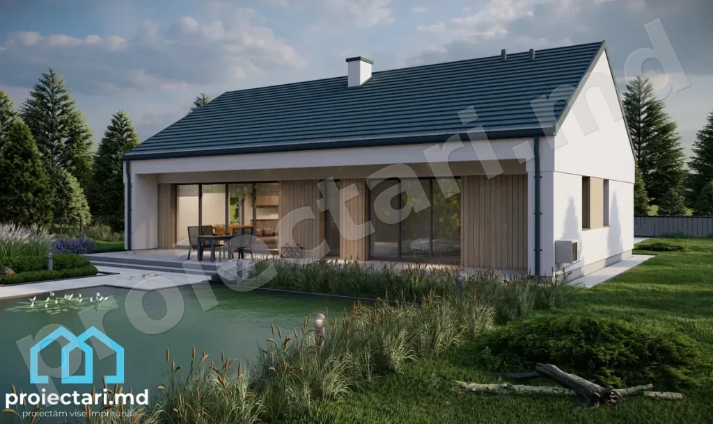 Planuri casă parter 100m²