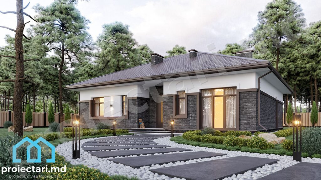 Proiect de casă 110m²