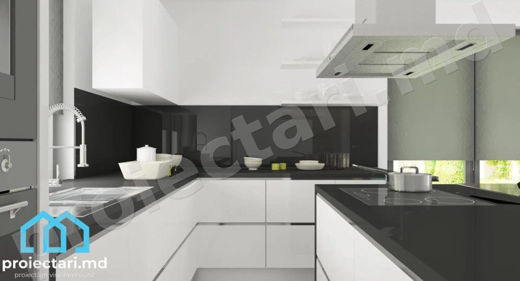 Planuri casă high-tech 110m²