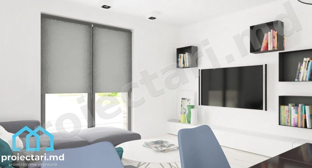 Proiecte de case high-tech 110m²