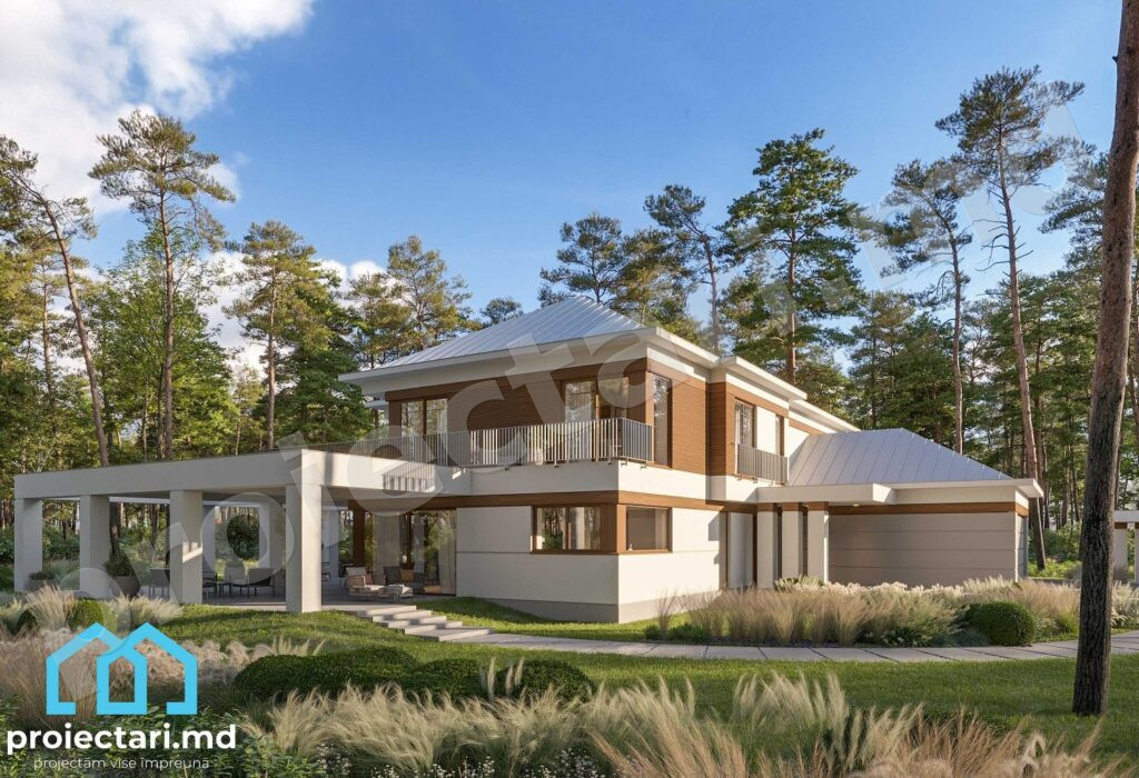Casă modernă cu etaj 370 m²