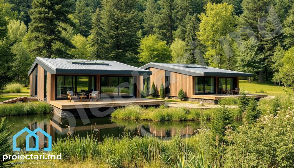 Case de vacanță prefabricate moderne