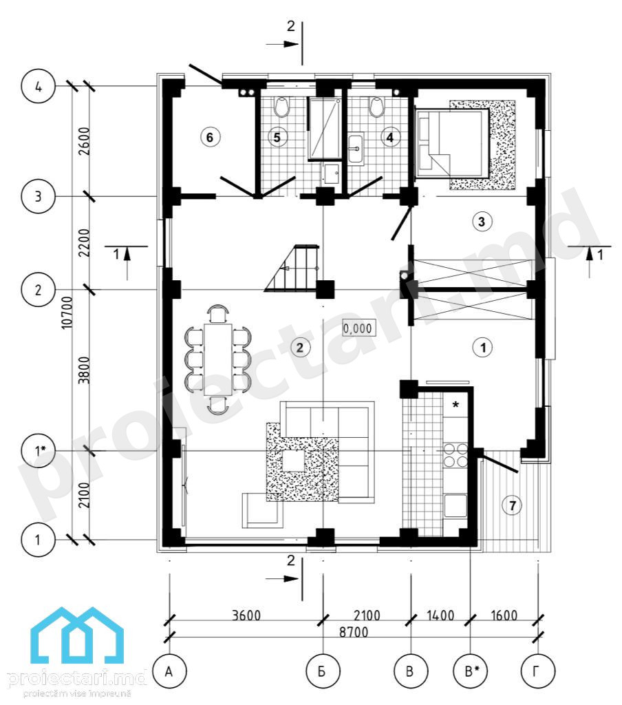 Case moderne high tech 180m²