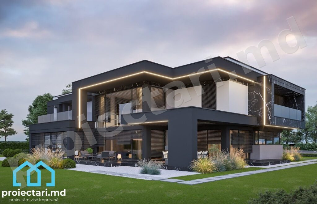 Proiect de casa high-tech 420.0 m²