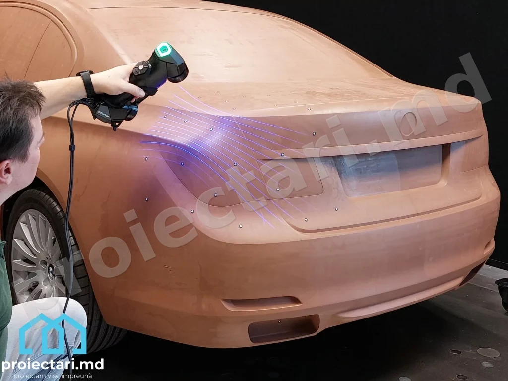 Scanare 3D auto