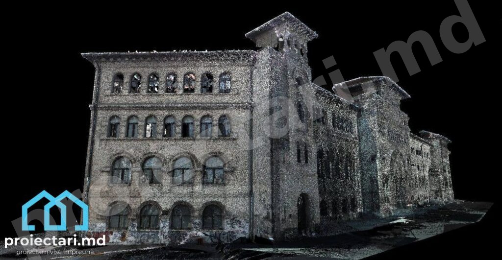 Scanare 3D pentru arhitectură