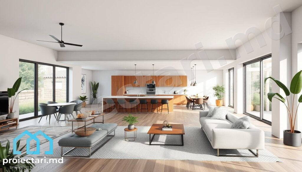 living open space living open space