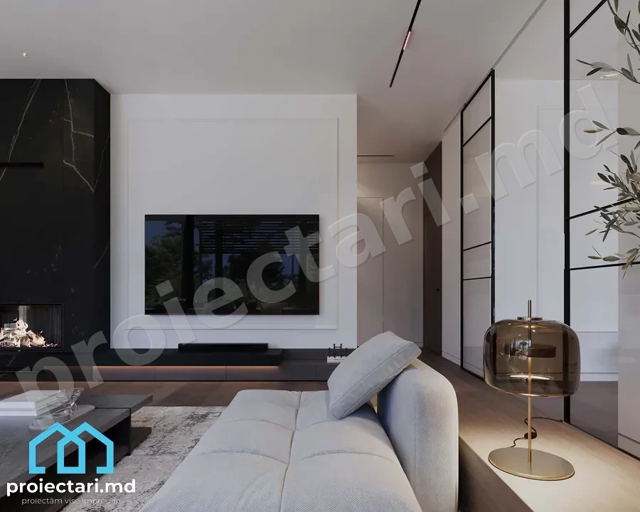 Casă High-Tech cu iluminat LED