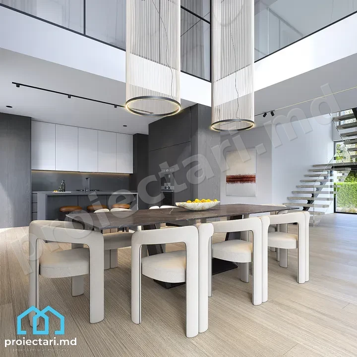 Casă High-tech 270m² cu eficiență energetică