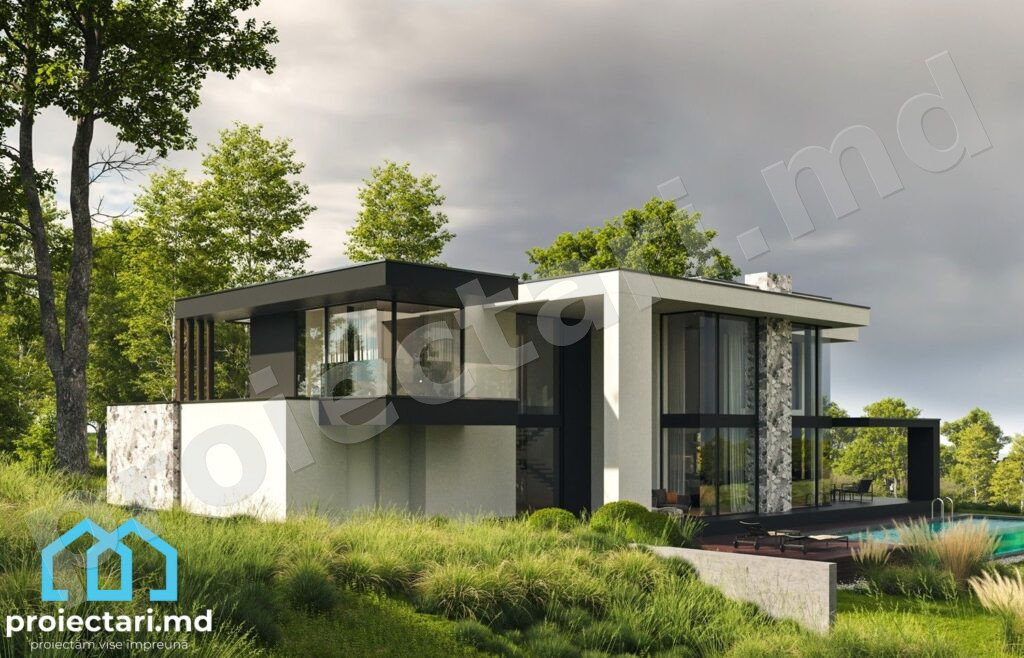 Casă cu etaj 270m²