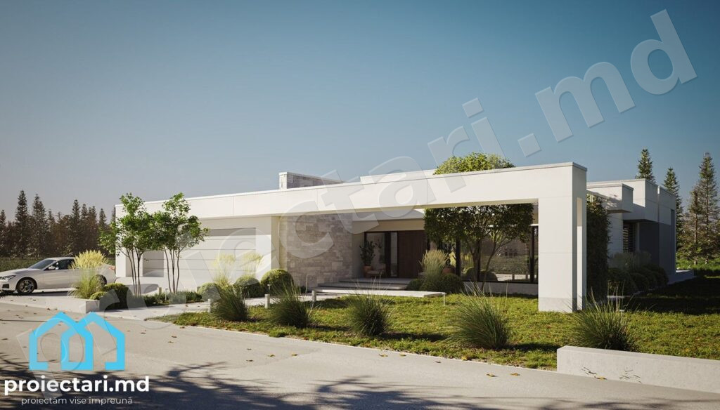 Casă cu etaj 300m² modernă