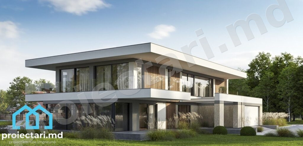 Casă cu etaj 320m² cu 4 dormitoare