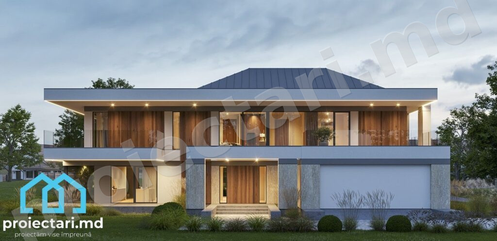 Casă cu etaj modernă 320m²
