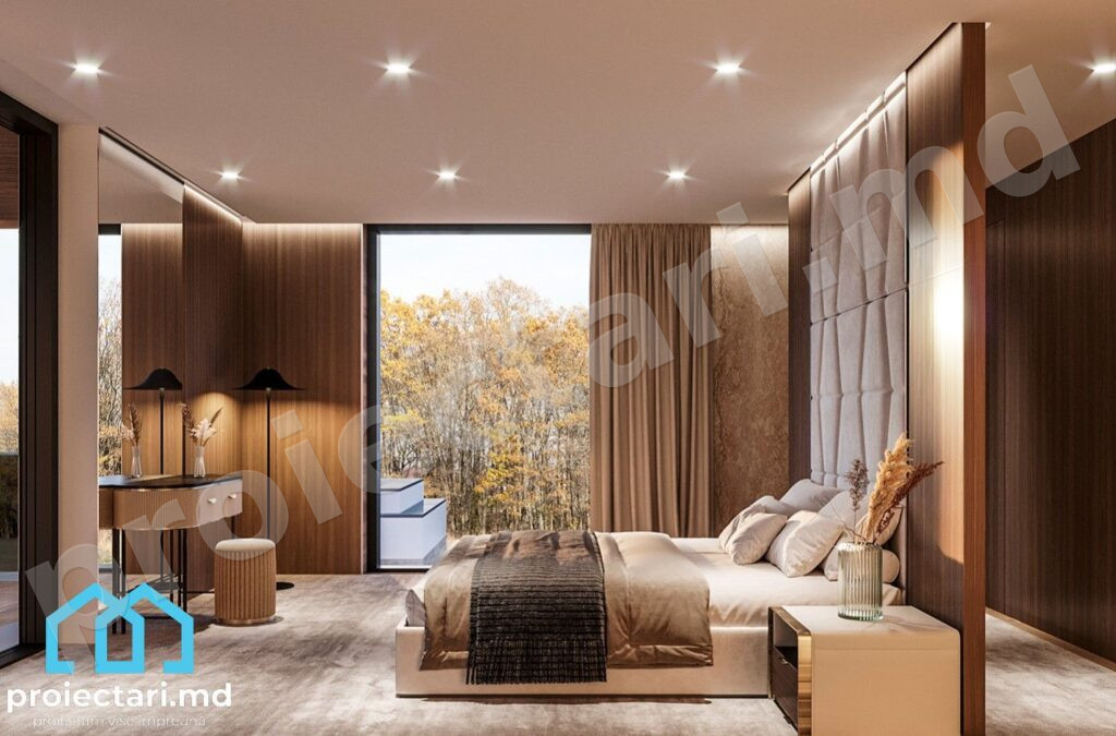Casă cu etaj și sistem de încălzire prin pardoseală 460 m²