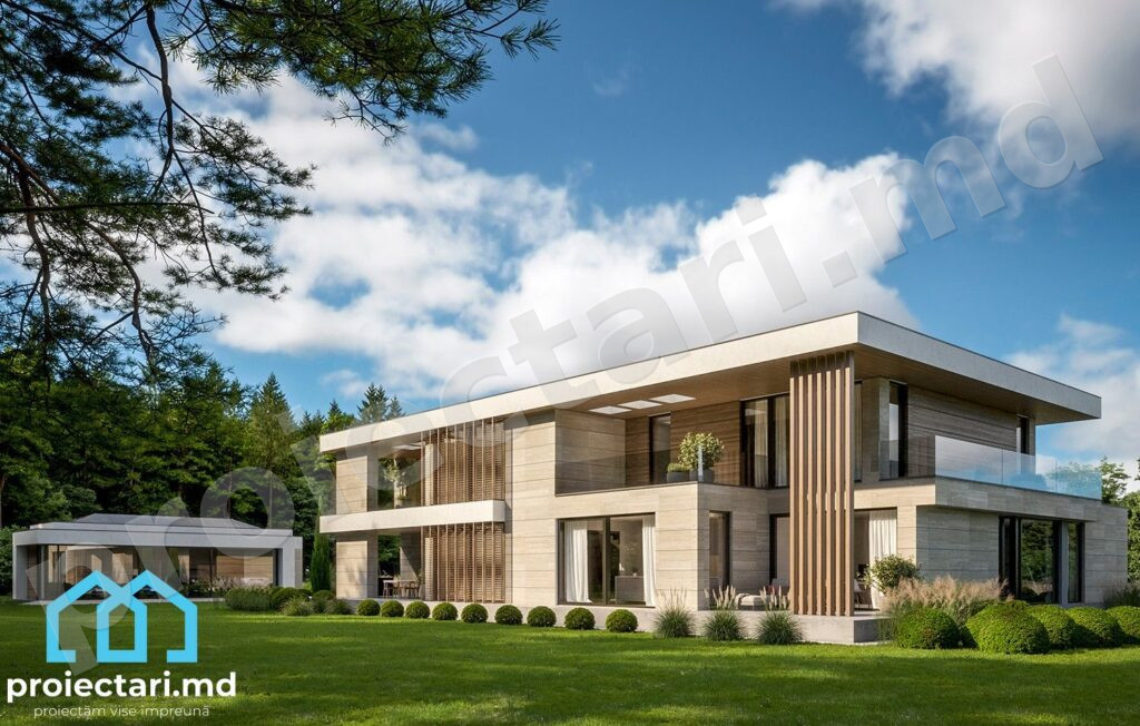 Casă cu etaj și terasă 460 m²