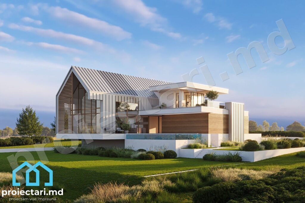 Casă cu mansardă 280m2
