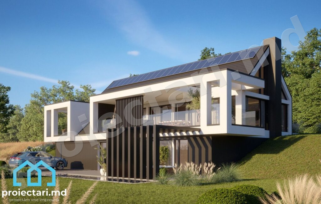 Casă eficientă energetic 240m²