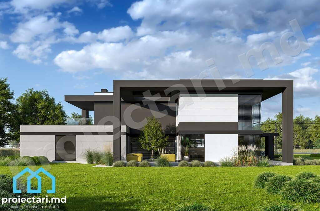 Casa high-tech 230m2 cu garaj