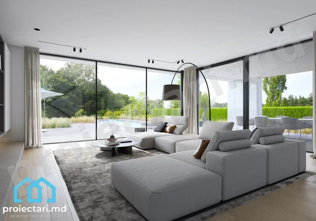 Casă inteligentă 270m² cu control automatizat