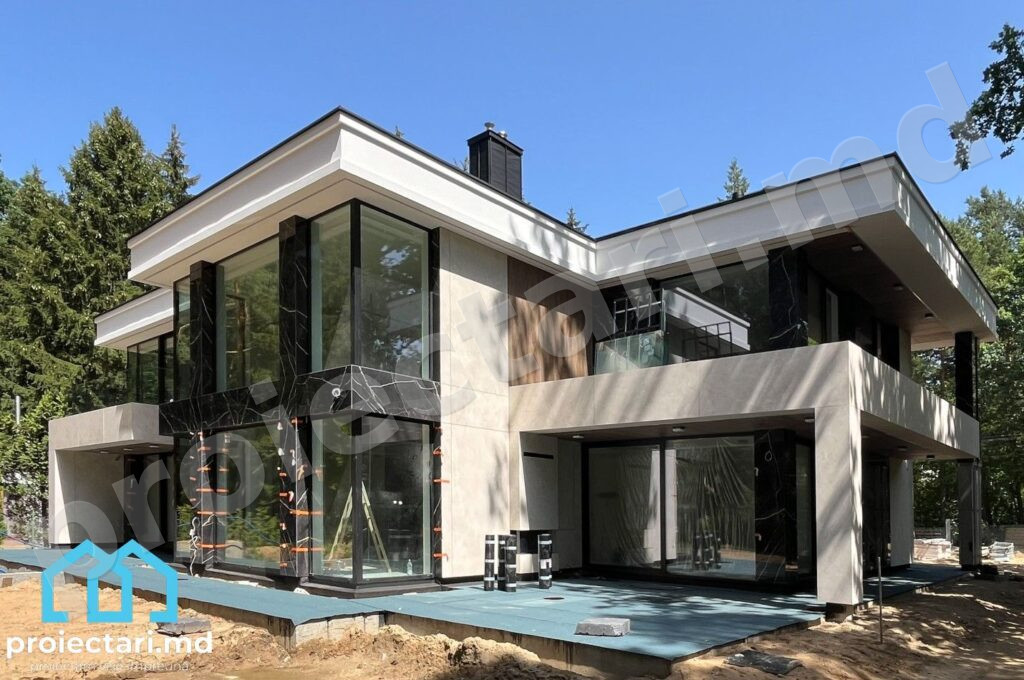 Casă modernă de lux 440m²