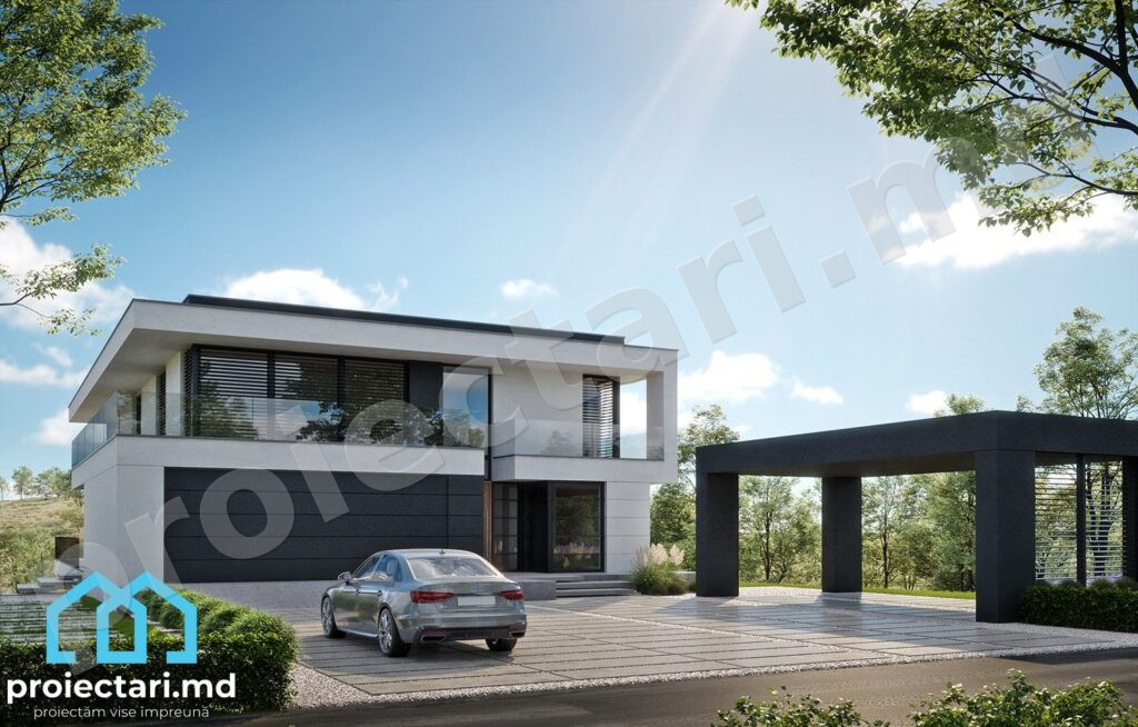Case moderne cu demisol