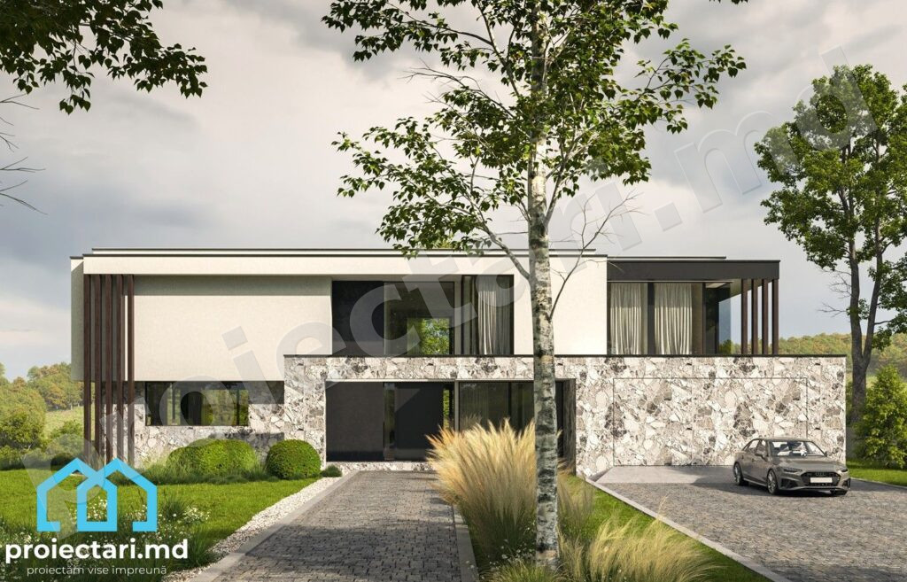 Design casă cu etaj 270m²