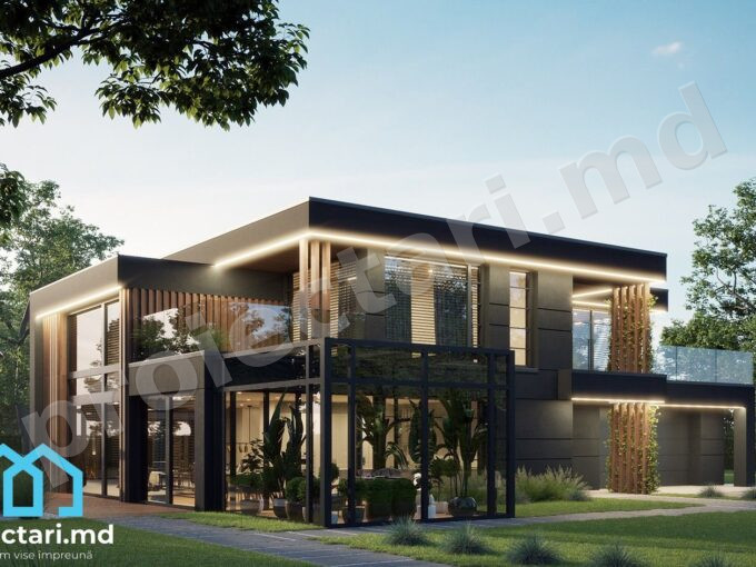 Design casă high-tech 340m2