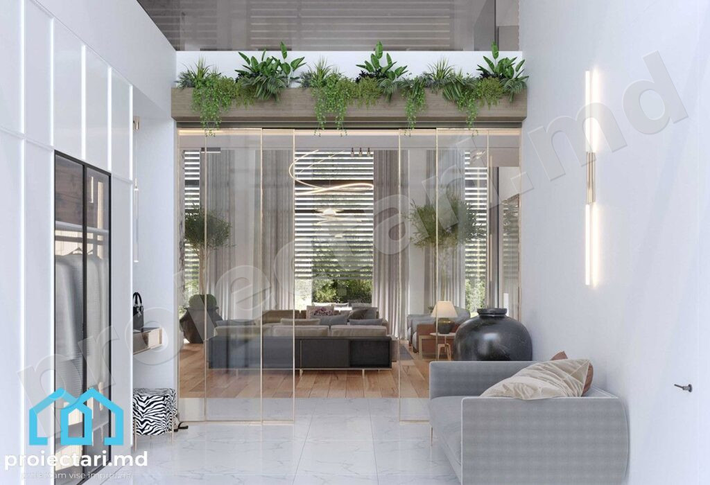 Design modern casă cu etaj
