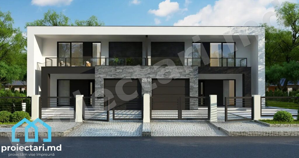 Design modern duplex cu etaj