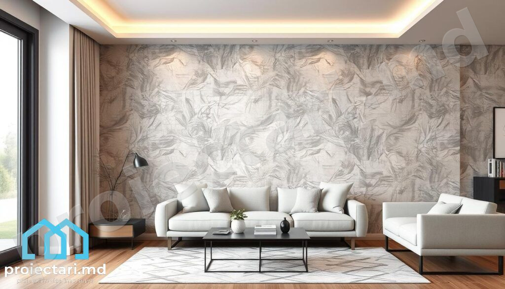 Finisaje pereți interiori moderne Finisaje pereți interiori moderne