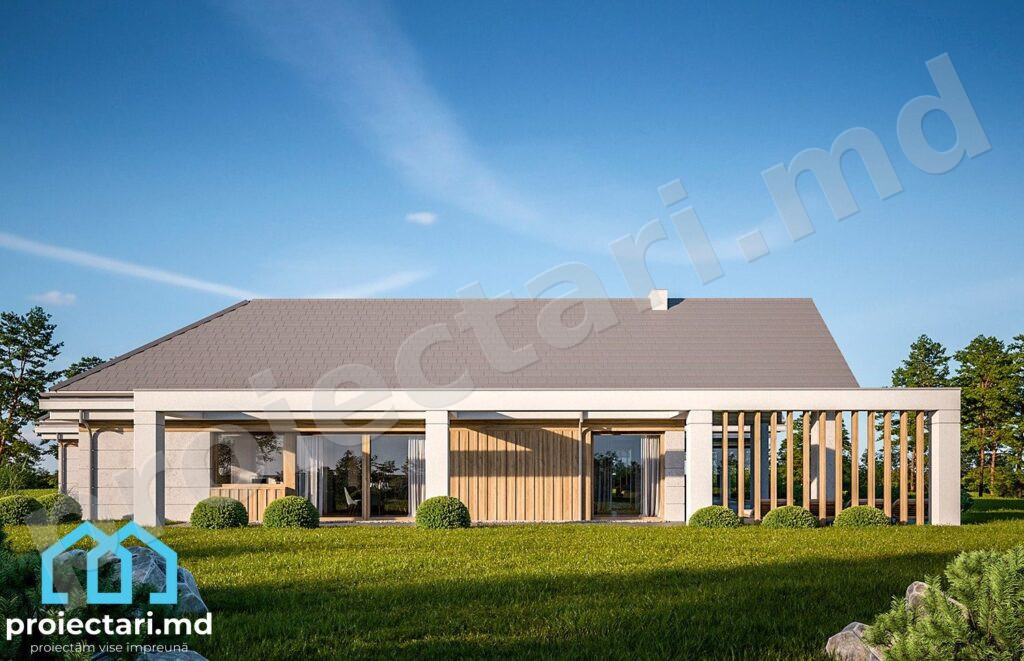 Plan casă cu parter 230 m²