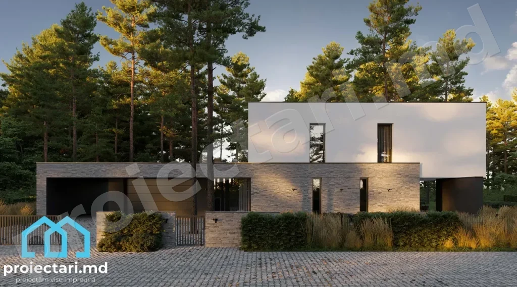 Proiect casă High-Tech cu sistem smart home