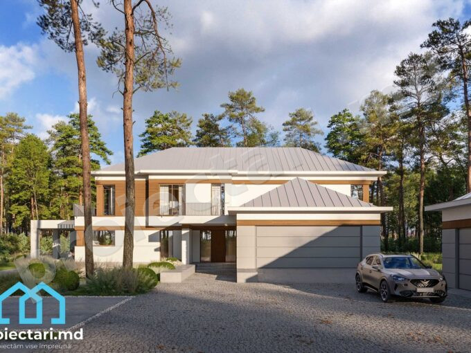 Proiect casă clasică 320m²