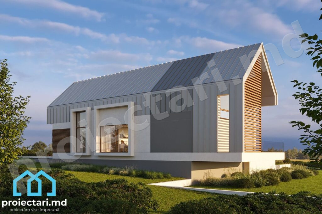 Proiect casă cu demisol 280m2