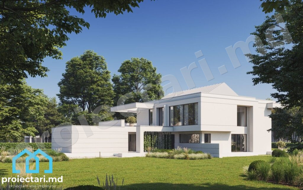 Proiect casă cu etaj 240m2