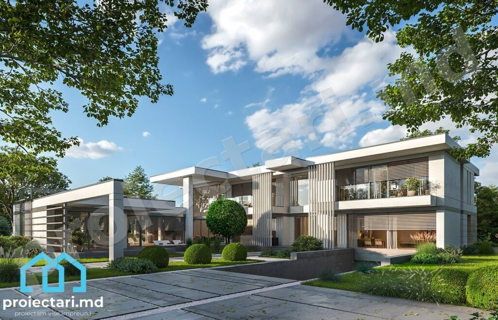 Proiect casă-pensiune 570 m²