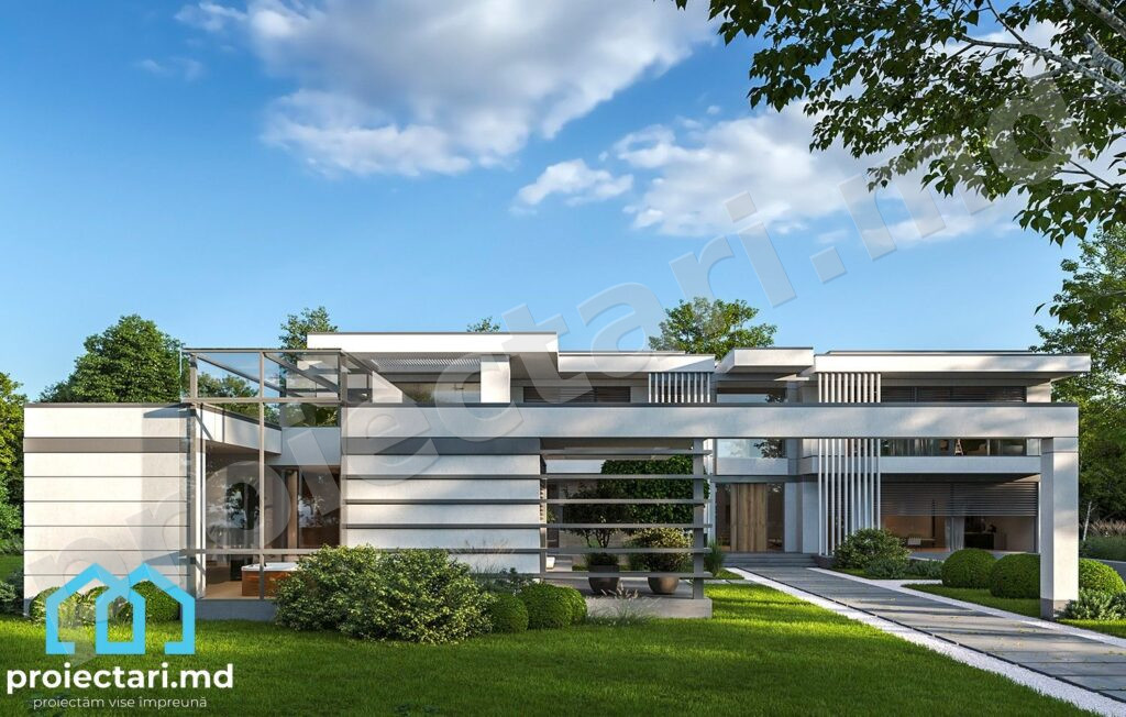 Proiect casă-pensiune 570m²