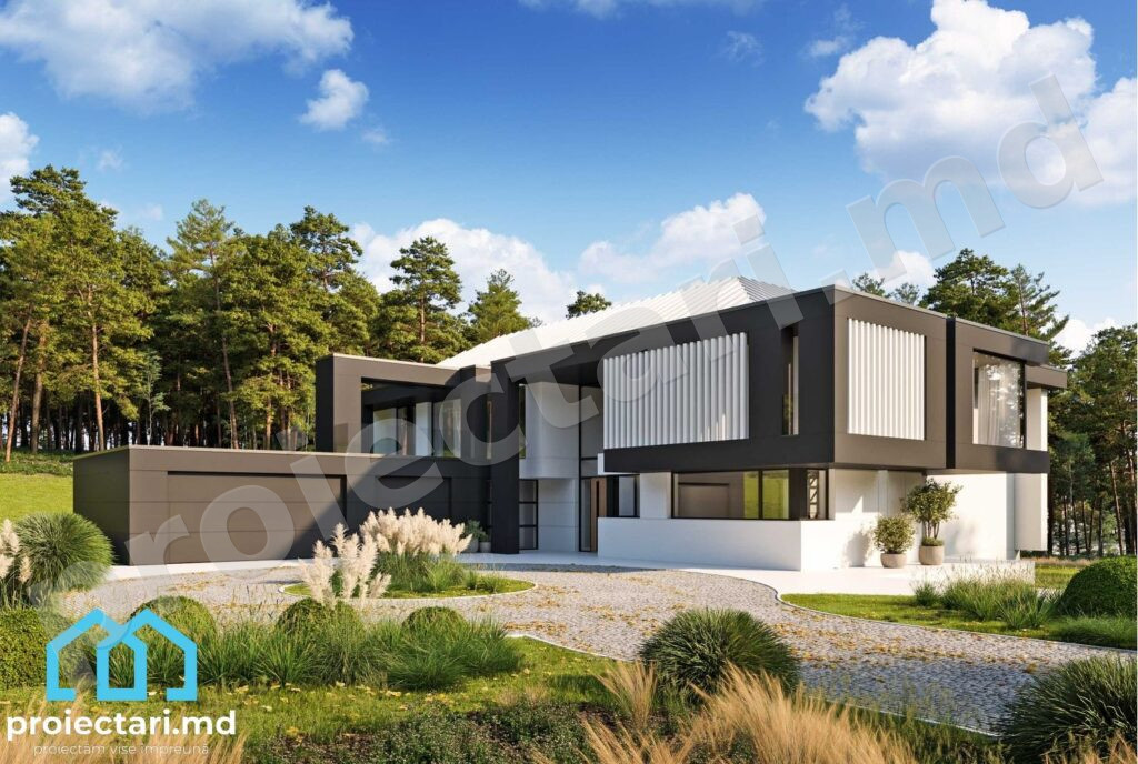 Proiect casă-pensiune mare 500m²