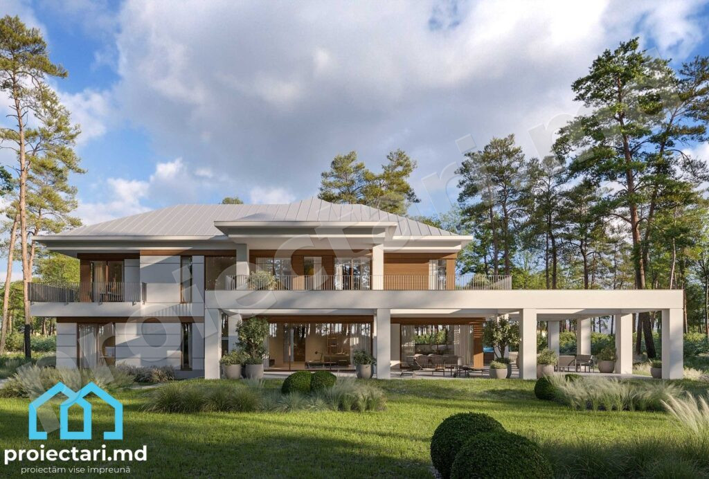 Proiect casă tradițională 320m²