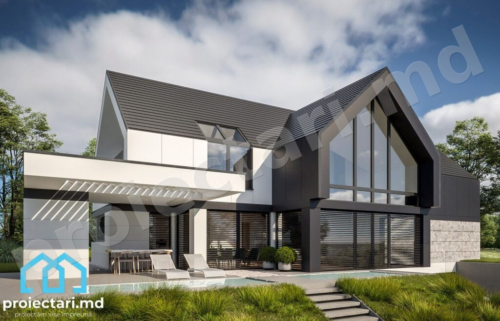Proiect de casa Barnhouse - 360m2