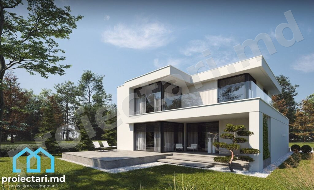 Proiect de casa High-Tech 170m2