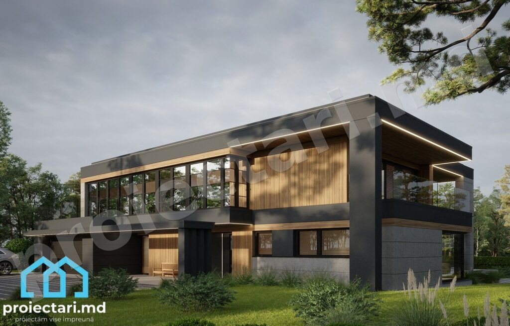 Proiect de casa High Tech 280m2