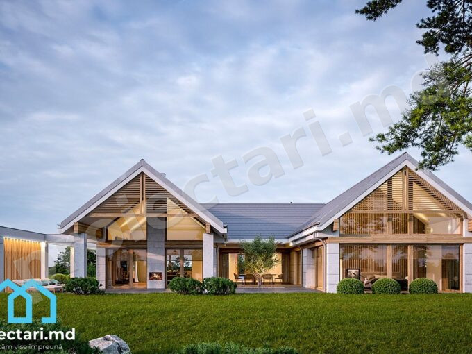 Proiect de casă cu parter 230 m²