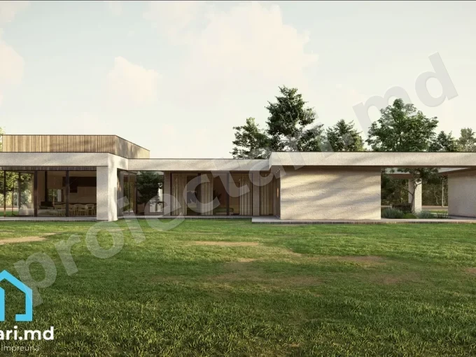 Proiect de casă high-tech 190m²