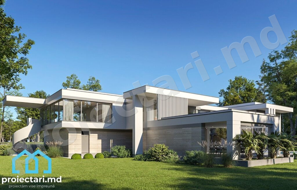 Proiecte case de lux 550m2