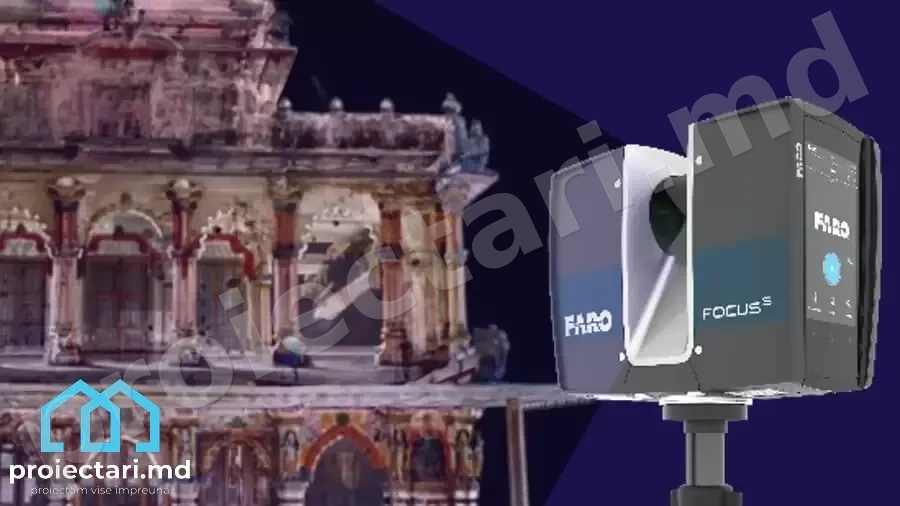 Scanare 3D pentru documentare arhitecturală